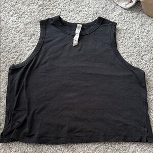 lululemon athletica Black Muscle Tee